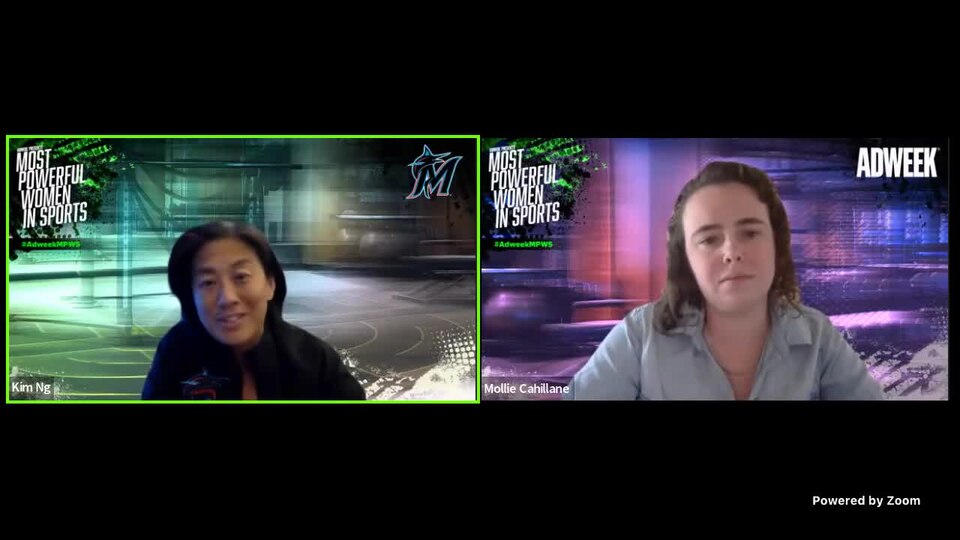 Most Powerful Women in Sports - Kim Ng, Miami Marlins.webm